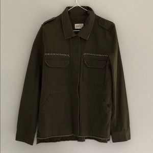 Olive green Jolt light jacket